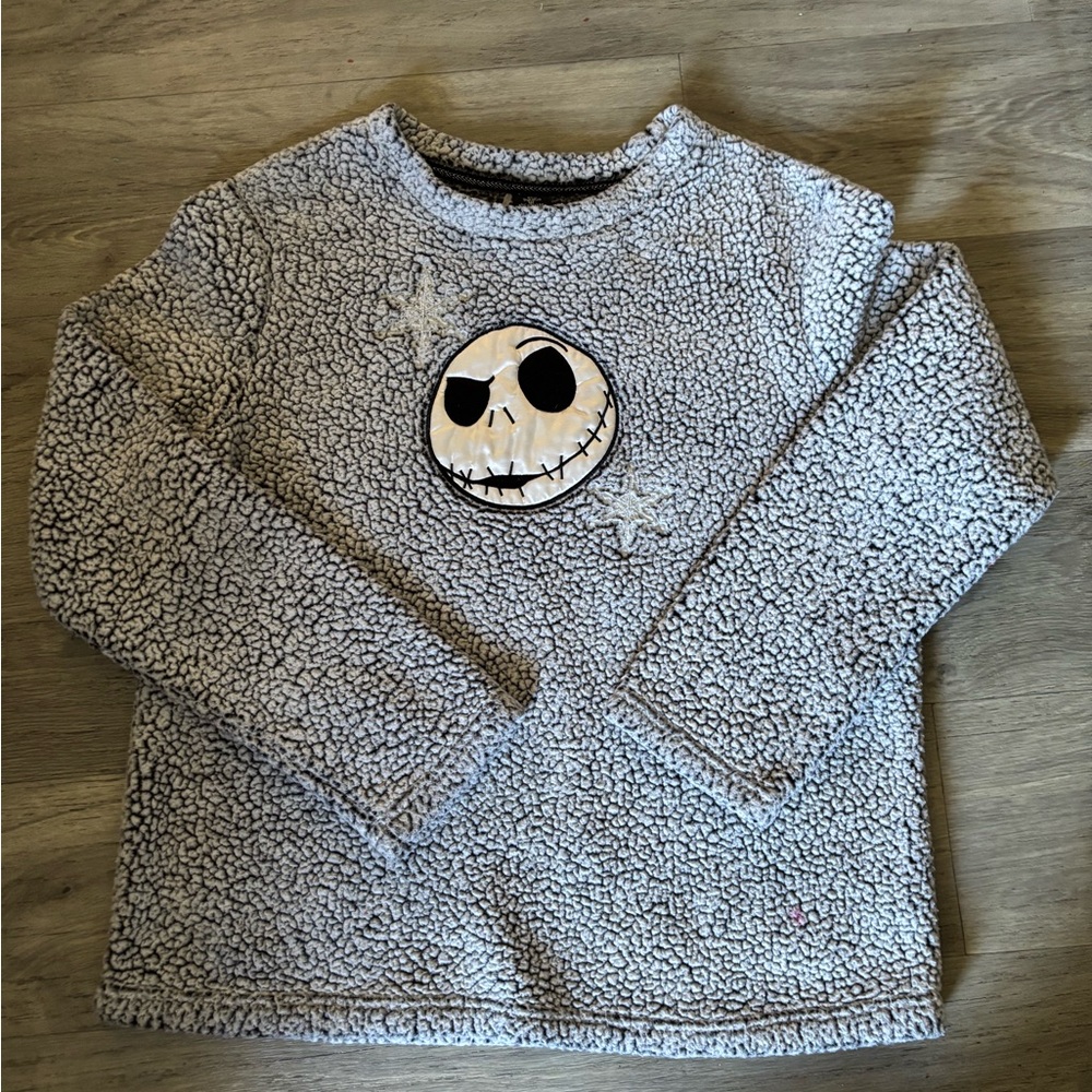 Nightmare Before Christmas Sweater Womens Large Jack Skellington 90s Disney